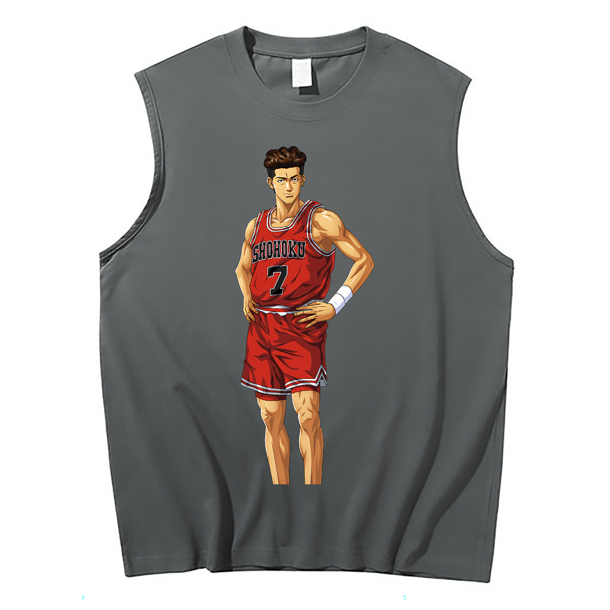 （画像用） SLAM DUNK／スラムダンク コットン100％タンクトップ（フロントプリント）